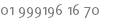 01 999196 16 70